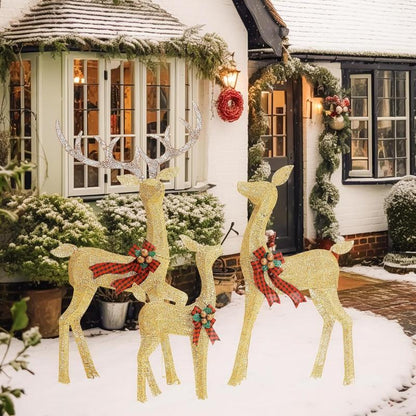 EverLume Reindeer Decor Set