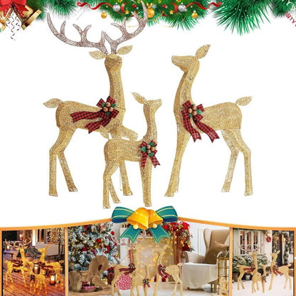 EverLume Reindeer Decor Set
